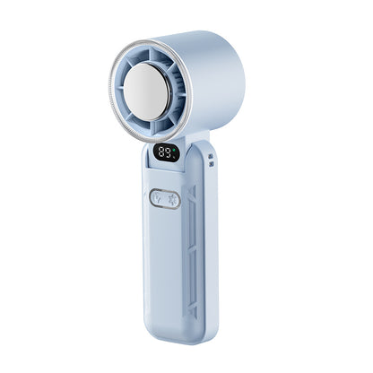 Huaqiangbei 100-speed high-speed hand-held turbo fan portable mini refrigeration ice compress fan