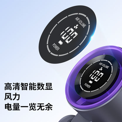 Cross-Border New T15 High-Speed 100-Speed Foldableing Handheld Fan USB Charging Hanging Neck Portable Violent Turbine Fan