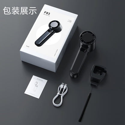 Huaqiangbei 100-speed high-speed hand-held turbo fan portable mini refrigeration ice compress fan