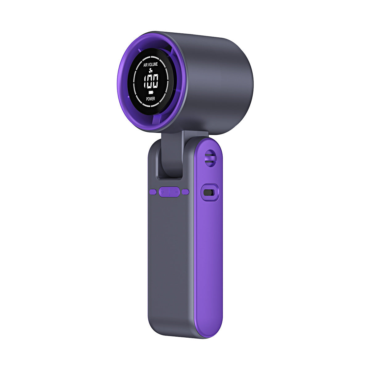 Cross-Border New T15 High-Speed 100-Speed Foldableing Handheld Fan USB Charging Hanging Neck Portable Violent Turbine Fan